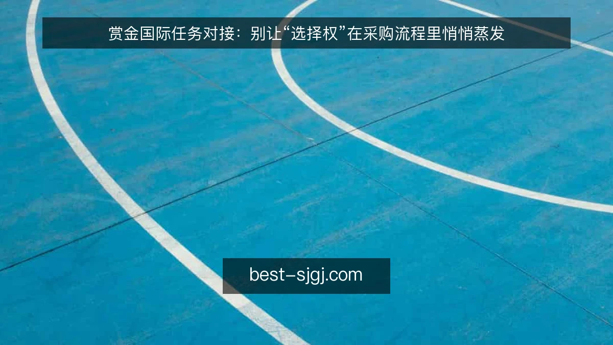 赏金国际任务对接：别让“选择权”在采购流程里悄悄蒸发