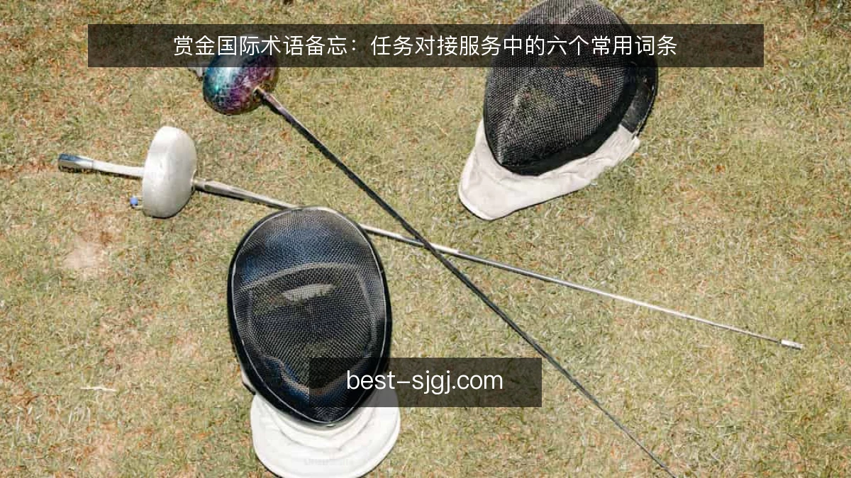 赏金国际术语备忘:任务对接服务中的六个常用词条